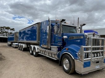 2012 T909 Kenworth With Lusty A & B Trailers/Dolly And 45Ft Widening Drop Deck Trailer