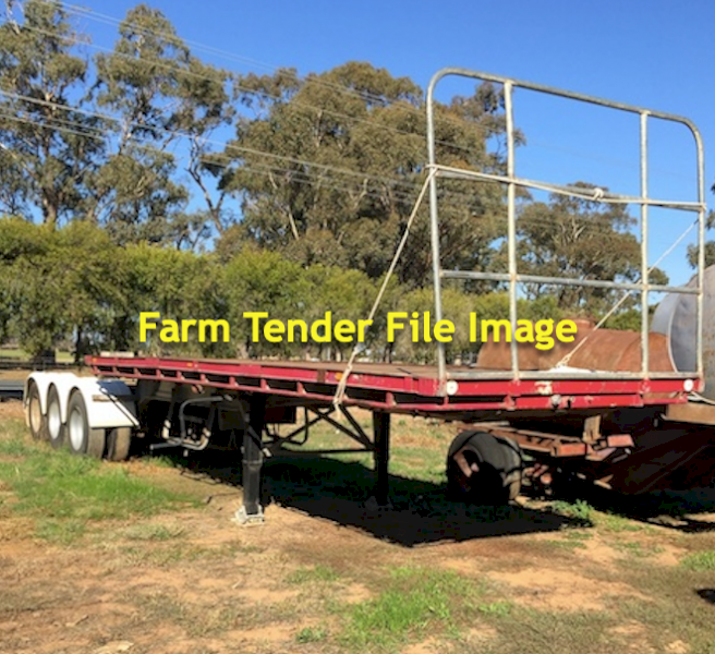 WANTED 12 Pallet A Trailer Flat Top or Drop Deck