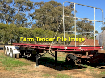 WANTED 12 Pallet A Trailer Flat Top or Drop Deck