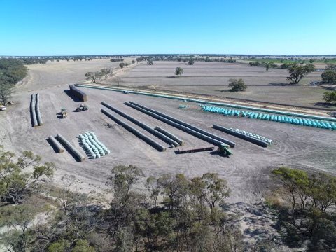 100 x Barley Hay Silage 4x4 Rolls