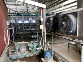 Milk vat 12050 litre capacity