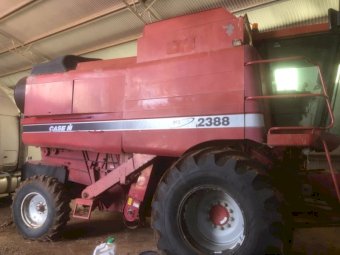 Under Auction - (A191) 1999 Case 2388 with 30 ft Comb & Trailer 
