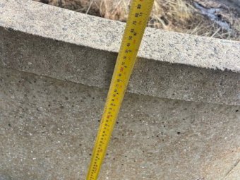 3 x Concrete Troughs