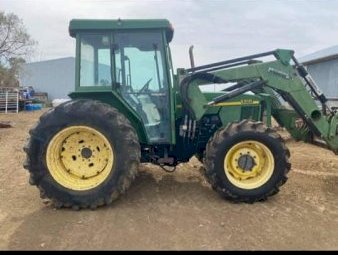 1995 John Deere 5510 Tractor with Loader & Forks