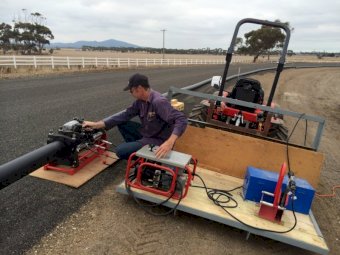 Under Auction - (A170)  2000 Metres of Horse Track Railing, Posts and 1000 Metres of Irrigation Pipe 