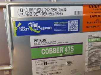 1 x 1000L Nufarm Cobber 475 Herbicide 2,4-D 475 g/l ($4.64/L)