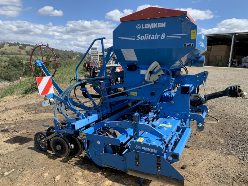 Lemken Solitair 8 Power Harrow Air Seeder