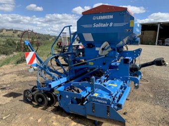 Lemken Solitair 8 Power Harrow Air Seeder