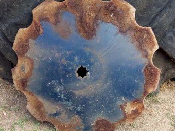 24 x Scalloped Disc Blades 26" x 5mm