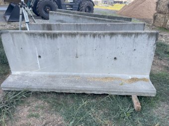 20 x Concrete Panels 2.5m x 1m