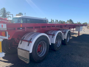 1983 McGrath 45’ Flat Top Semi Trailer