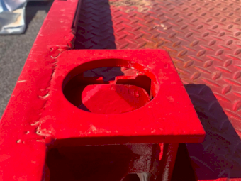 1983 McGrath 45’ Flat Top Semi Trailer