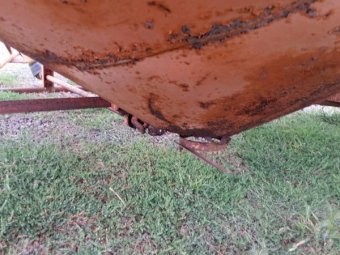 28 tonne Sherwell Field Bin with Auger