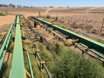 30m Goldacres Ground Glider Boom Spray
