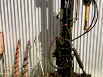 1990 Munro Post Driver with Augers