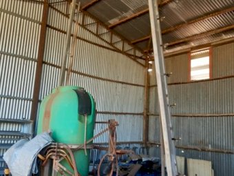 Kingaroy Engineering 40 foot three point Linkage Sprayer