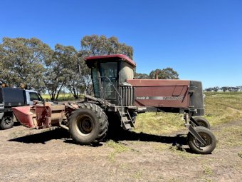 Case IH WDX1701 Windrower with 16ft Mower Conditioner