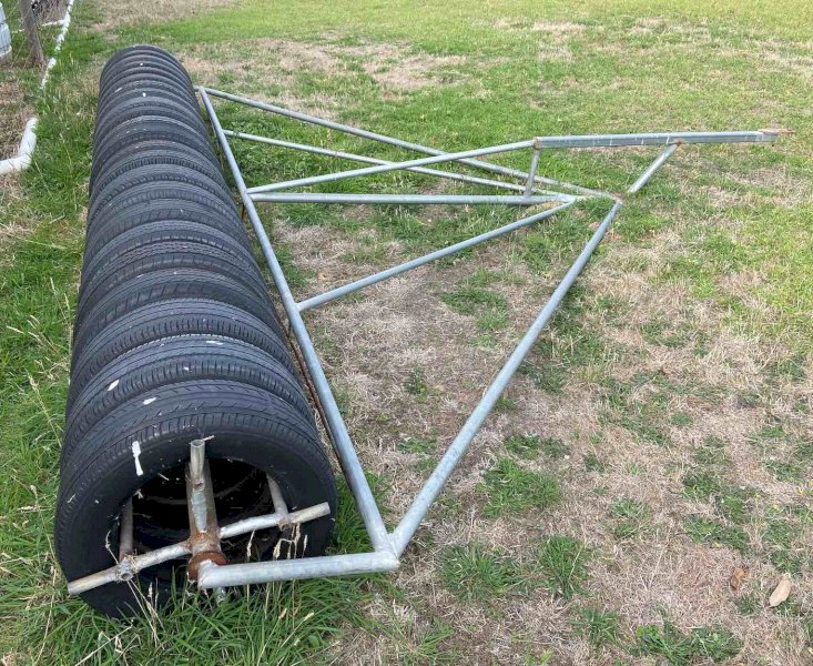 Rubber Tyre Pasture Roller