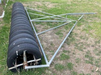 Rubber Tyre Pasture Roller