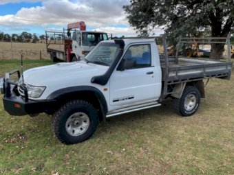 Under Auction - (A174) 2006 Nissan Patrol DX GU II Manual 4x4 