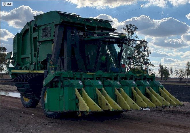 WANTED John Deere Round Bale Cotton Picker