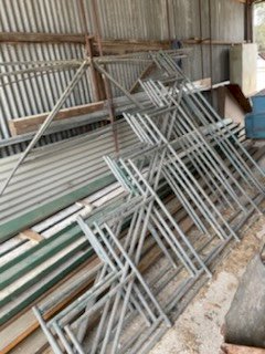 Seating frames are 5 tier and 4.65 long