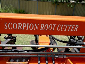 Scorpion 12 mt Root cutter