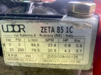 Goldacres 600L x 7.8m 3PL Mounted Boomspray