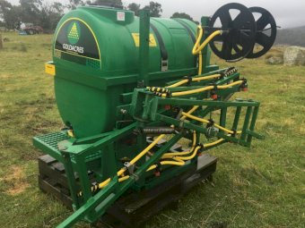 Goldacres 600L x 7.8m 3PL Mounted Boomspray