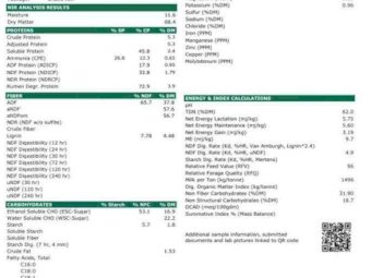 Oaten Hay 8x4x3 Bales