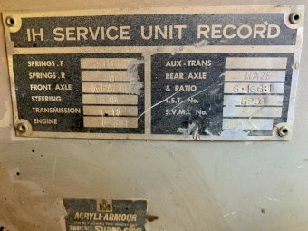 1971 International C1600 series