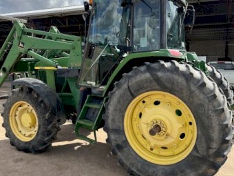 John Deere 7410 with JD 740 Loader