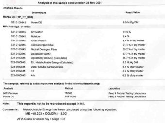 Moby Barley 4x4 Hay Rolls