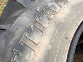 2 x 520/85 R 46 Titan Tyres