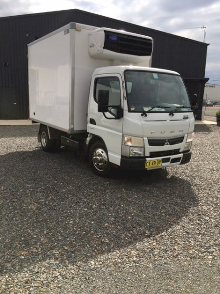 2020 Fuso 515 City Cab  x 2 Pallet Freezer/ Fridge Truck