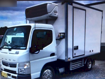 2020 Fuso 515 City Cab  x 2 Pallet Freezer/ Fridge Truck