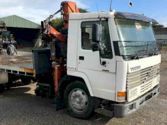 Volvo Cabin, Motor Gearbox and Crane