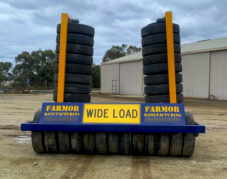26ft Farmor Manufacturing Roller