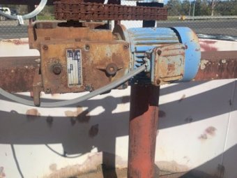 Steel 2700L Liquid Mixing Tank