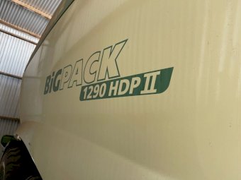 2018 Krone Big Pack 1290 HDP2 8 string Square Baler