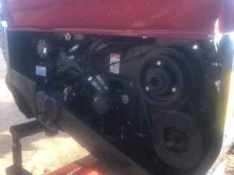 2009 MacDon A40-D 18ft Mower Conditioner with Trailer