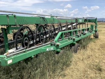 2015 K-Line DX 22 Wheel V Rake