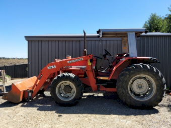 1988 Massey Ferguson 3050 FEL Tractor