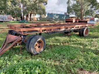 7m x 2.4m Hay trailer