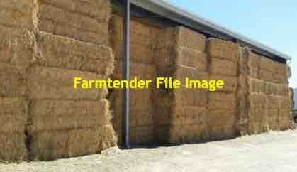 Cereal Straw 450kg 8x4x3 Bales Shedded