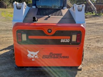 2010 Bobcat S630 W/Enclosed Cab Skid Steer (No GST)