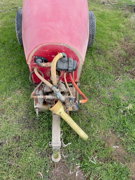 Silvan 1500L Single Row Sprayer