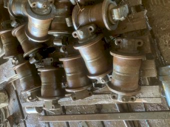 Brand New Rollers for a 700 Kato Excavator