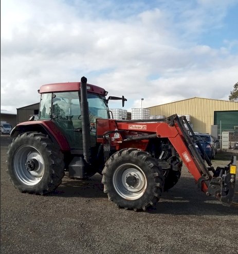 2000 Case MX 120 Tractor with Challenge Loader