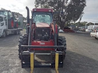 2000 Case MX 120 Tractor with Challenge Loader